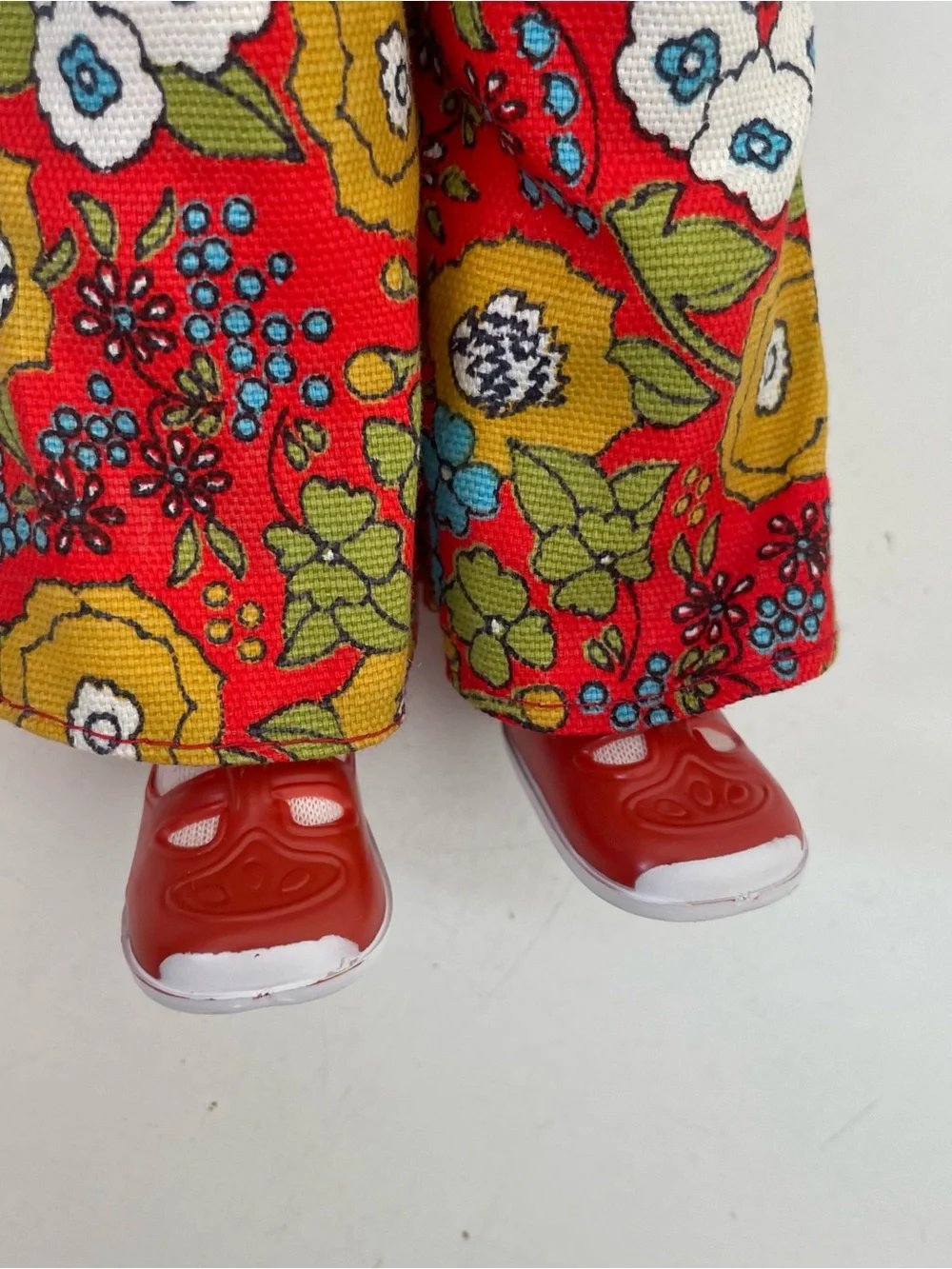 Mattel Vintage 1970 Doll Redhead Busy Becky original Cottagecore outfit